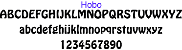 hobo font