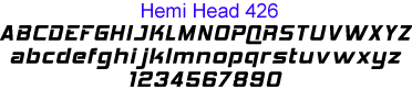 hemi lettering