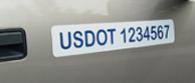 us dot magnetic signs